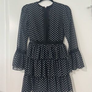 Black Polka Dot Dress